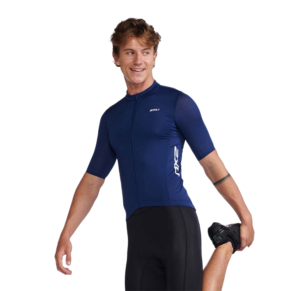 2XU Aero Cycle Short Sleeve Jersey Mens