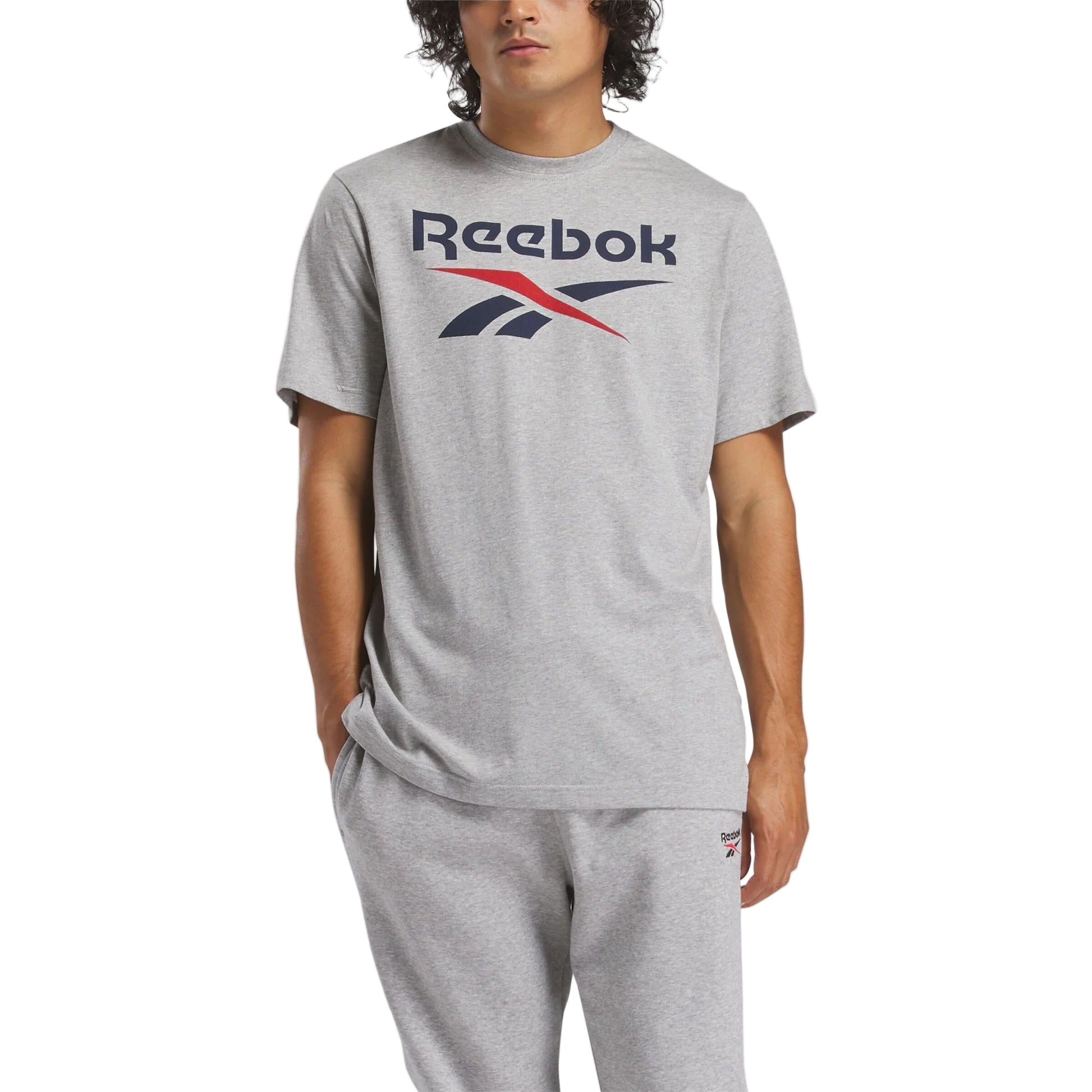 Reebok ID Stacked Logo T-Shirt