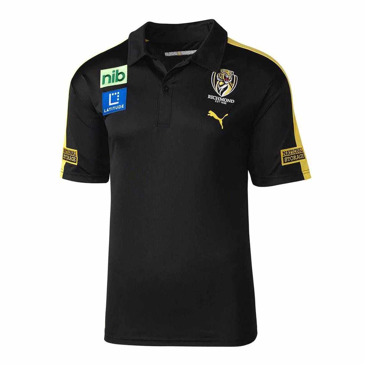 Richmond Tigers Team Polo Shirt Mens 2022