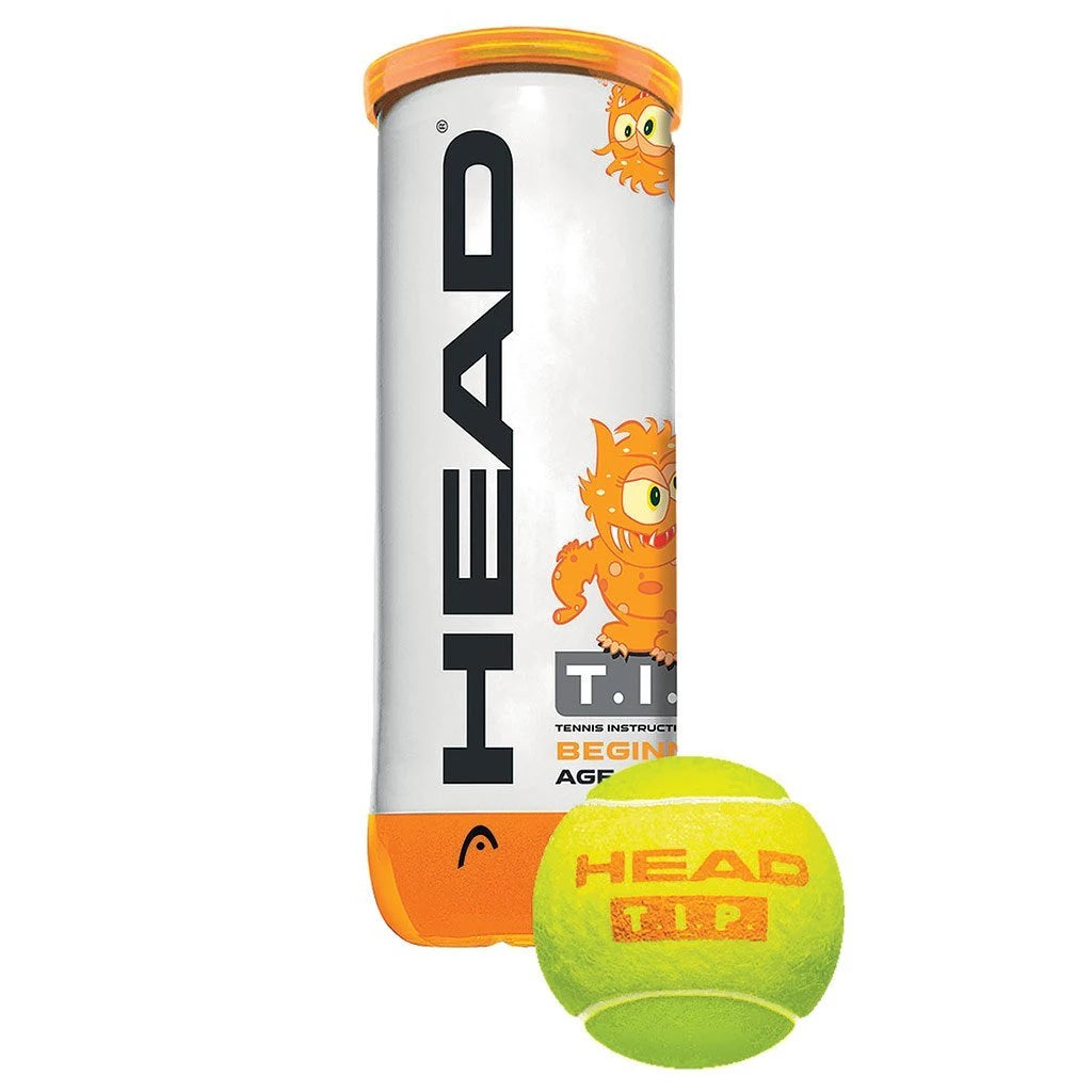 HEAD Tip Orange Tennis Balls 3 Ball Can