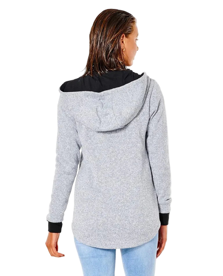 Rip Curl Luxe Zip Thru Hood Womens