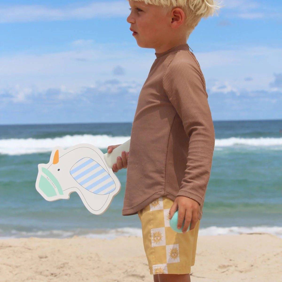 Sunnylife Kids Velcro Beach Bats Sammy the Seagull