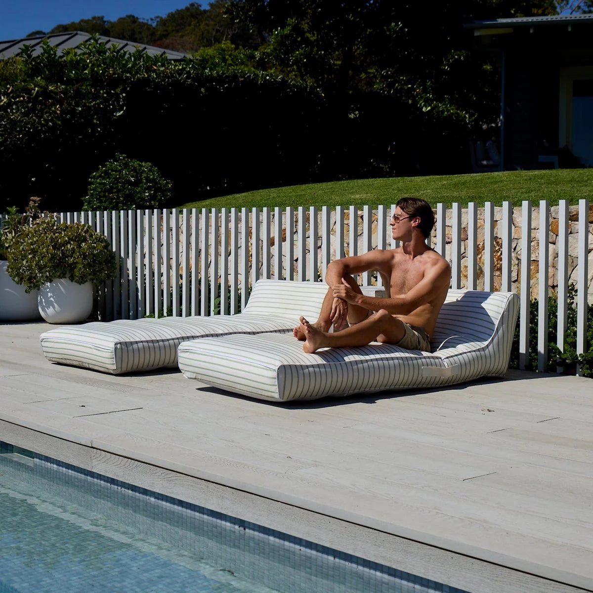 Sunnylife Luxe Lie-On Lounger - La Palma