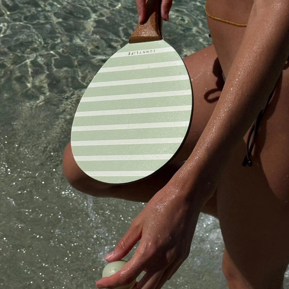 Sunnylife Vintage Beach Paddles - La Palma