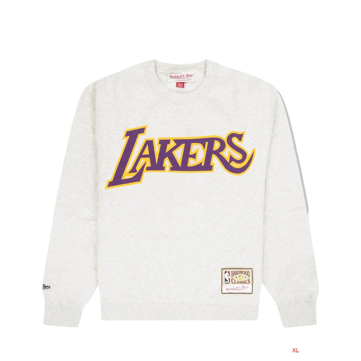 LA Lakers Jersey Wordmark Crew Mens