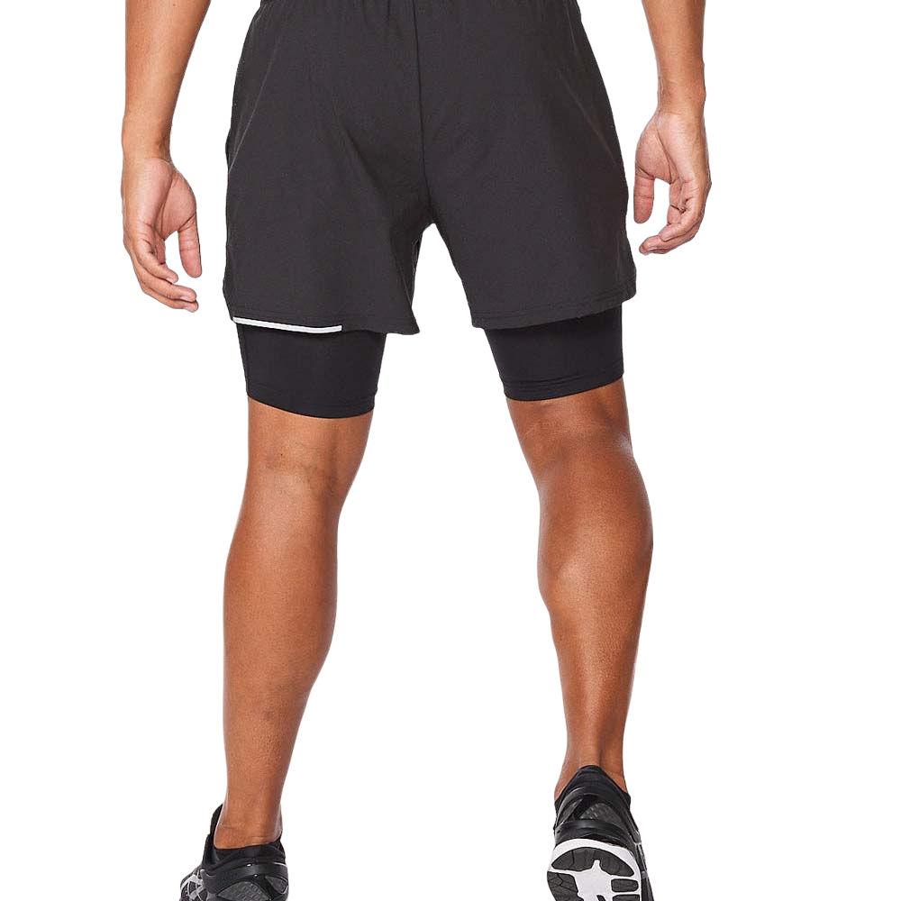 2XU Aero 2-in-1 5" Shorts Mens