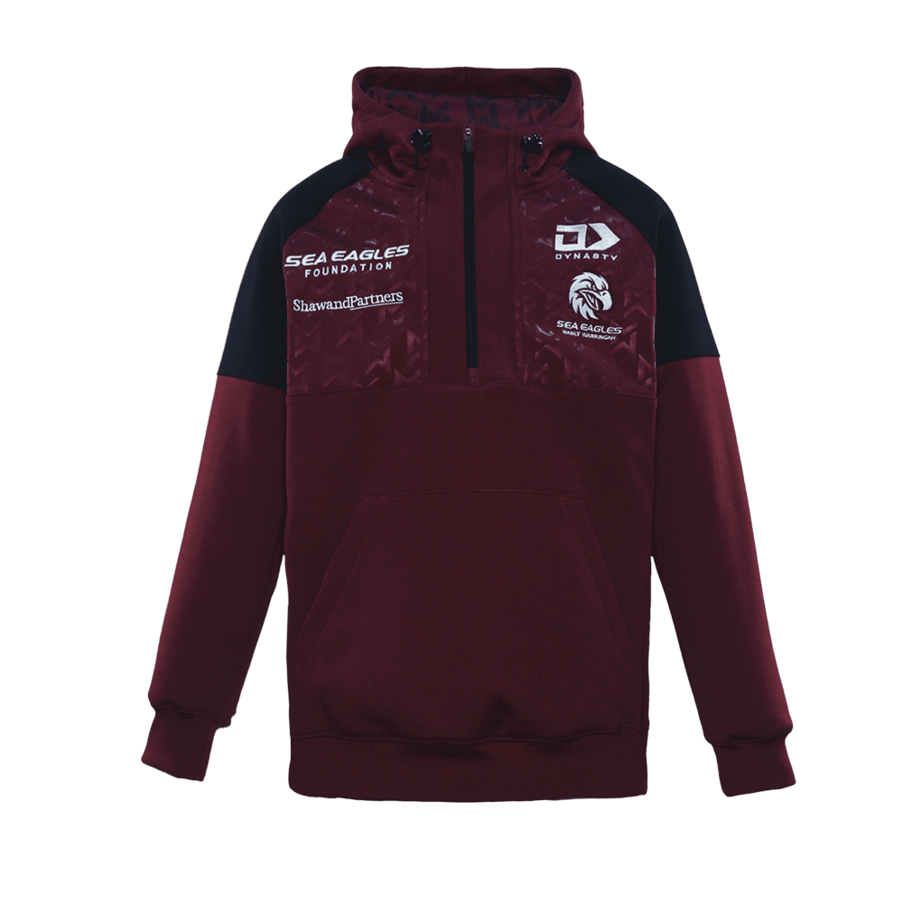 MW Sea Eagles 2024 Ecotek Qtr Zip Hoodie Junior