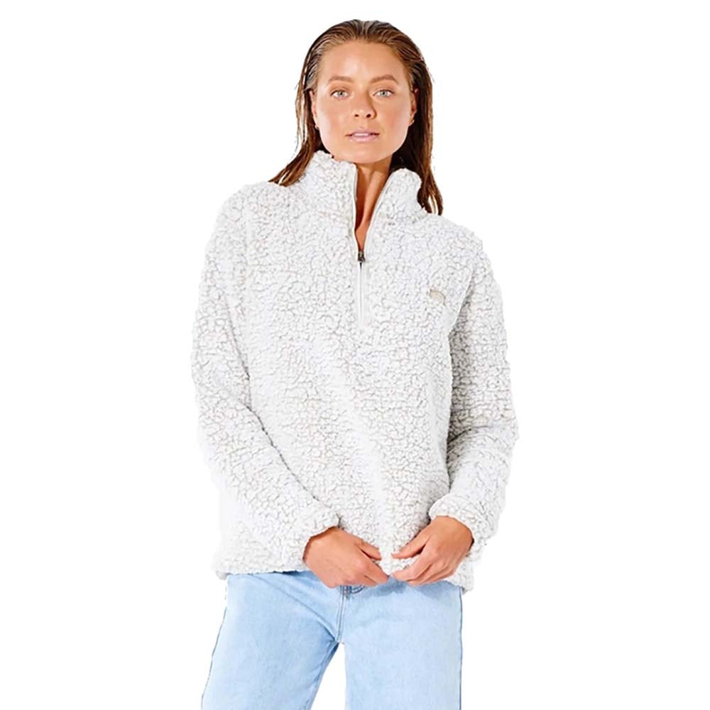 Rip Curl Dark N Stormy Zip Crew Jumper Womens