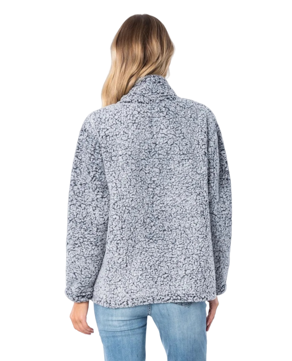 Rip Curl Dark N Stormy 1/4 Zip Crew Jumper Womens