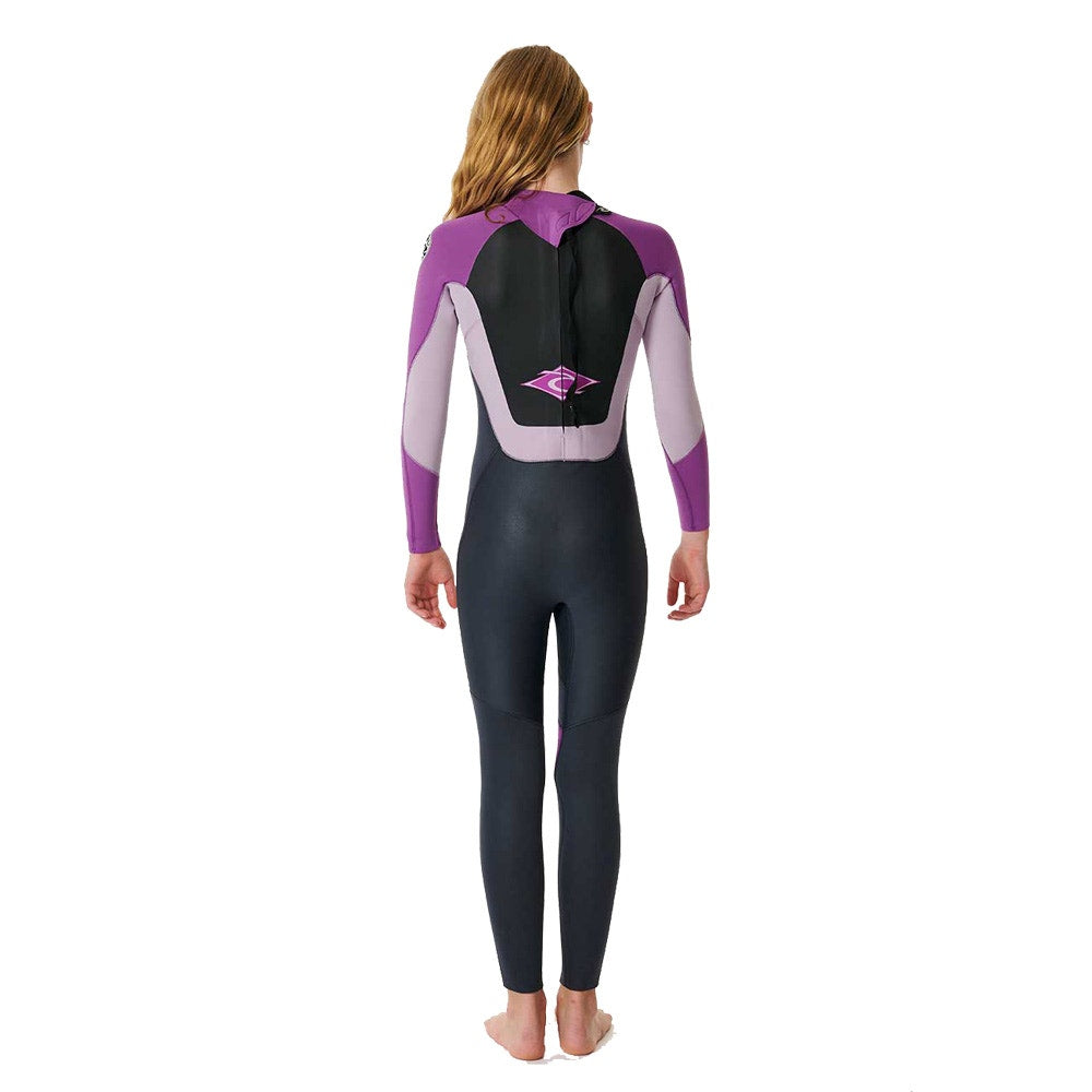 Rip Curl Omega 3/2mm Back Zip Wetsuit Steamer Kids