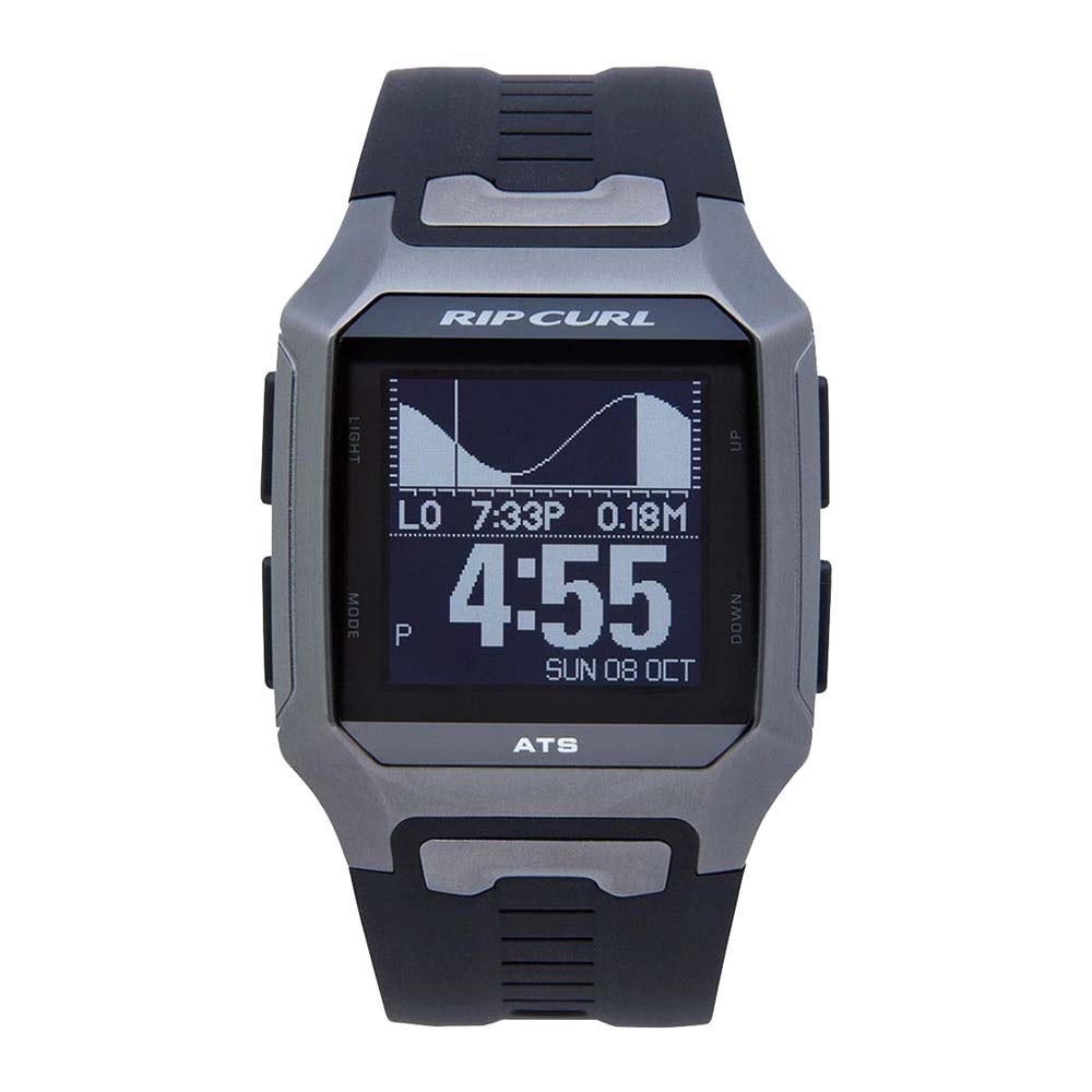 Rip Curl Rifles Titanium Autoset Tide Watch