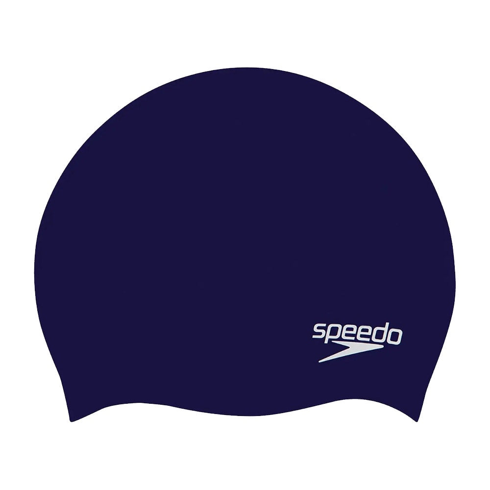 Speedo Plain Moulded Silicone Cap Junior