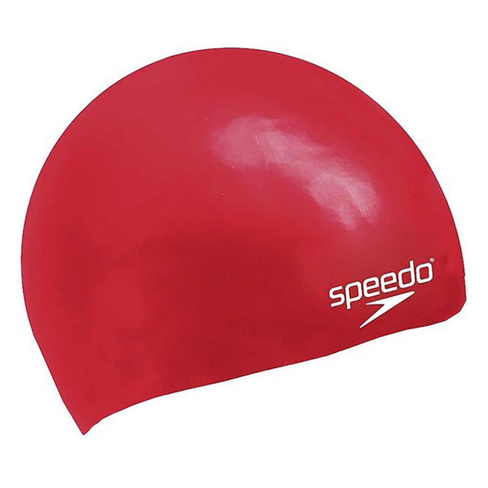 Speedo Plain Moulded Silicone Cap Junior