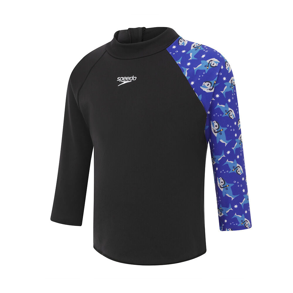 Speedo Toddler Boys Digi Printed Rashtop