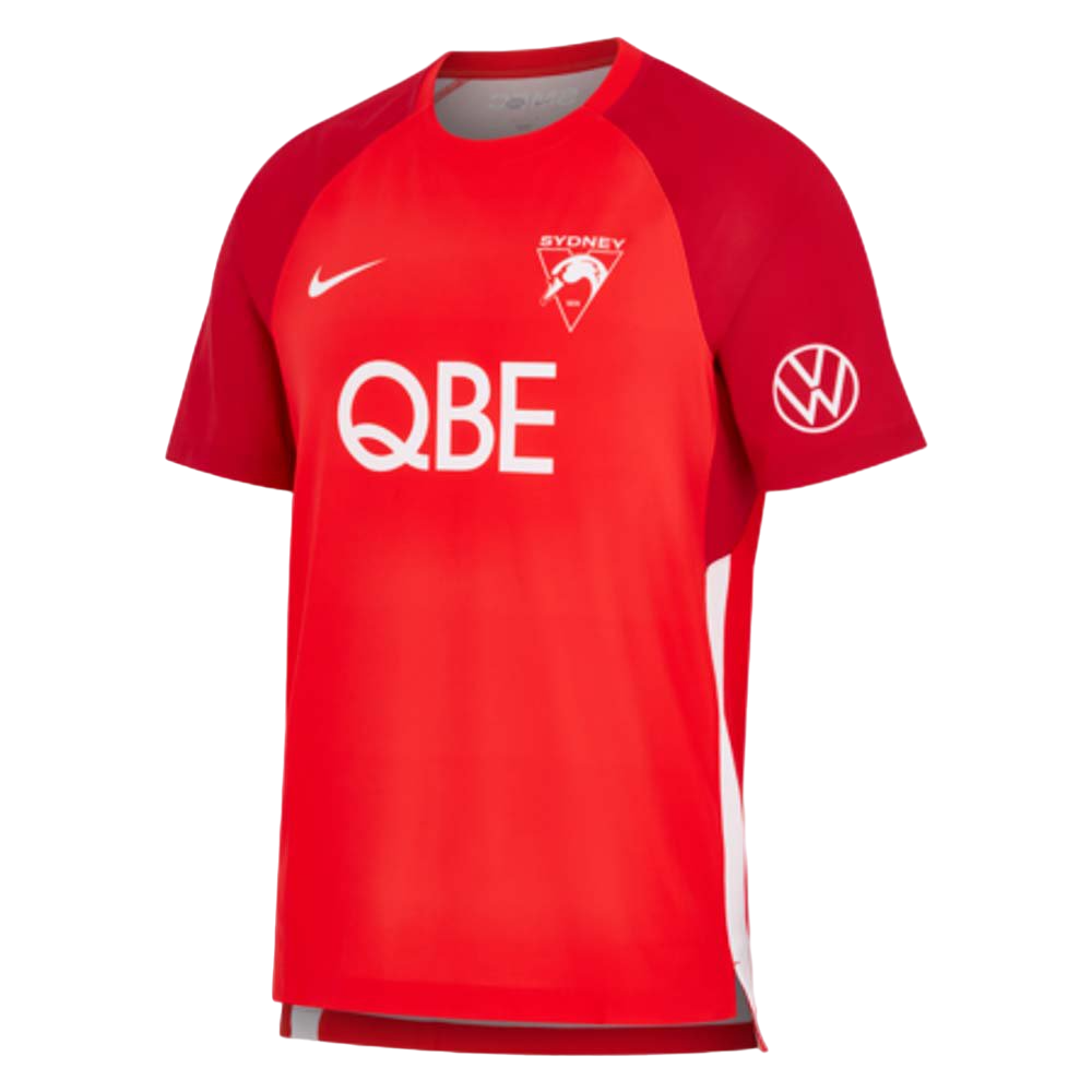 Sydney Swans Training Jersey Short Sleeve Mens
