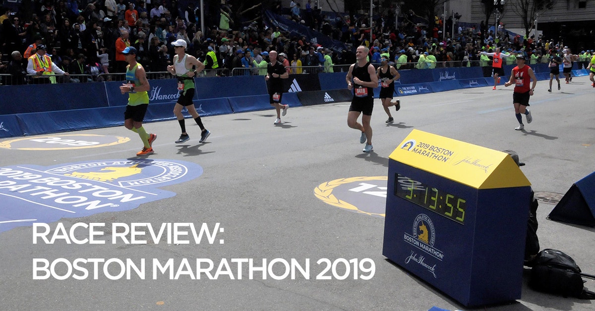 Boston Marathon Race Review 2019